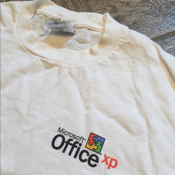 microsoft office shirt